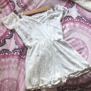 White PacSun romper